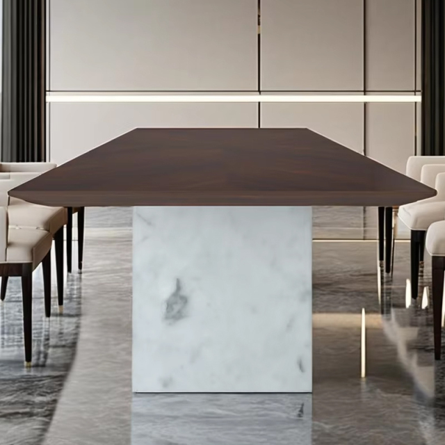 ,MY SHOP,Timeless Solid Wood Dining Table with Elegant Finish for American Homes,foshan furniture factory,custom Furniture factory,china furniture factory