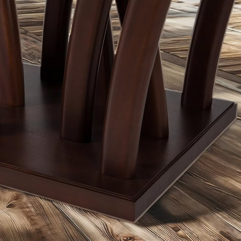 Elegant Solid Wood American Dining Table for Classic Homes,EKAR FURNITURE CO.,LTD,Elegant Solid Wood American Dining Table for Classic Homes,foshan furniture factory,custom Furniture factory,china furniture factory