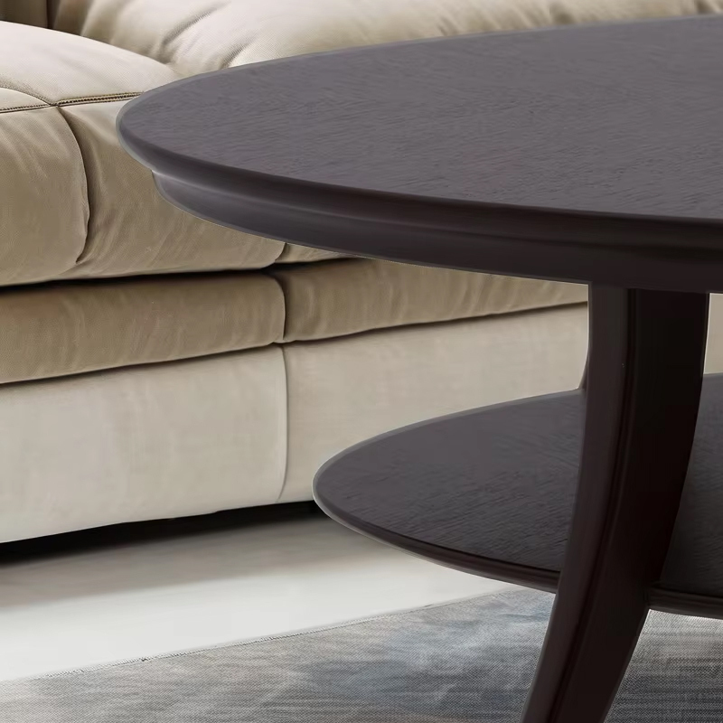 Classic American Living Room Furniture Solid Wood Oval Coffee Table,EKAR FURNITURE CO.,LTD,Classic American Living Room Furniture Solid Wood Oval Coffee Table,foshan furniture factory,custom Furniture factory,china furniture factory