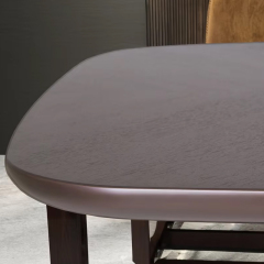 ,MY SHOP,Classic Solid Wood Dining Table for Elegant American Homes,foshan furniture factory,custom Furniture factory,china furniture factory