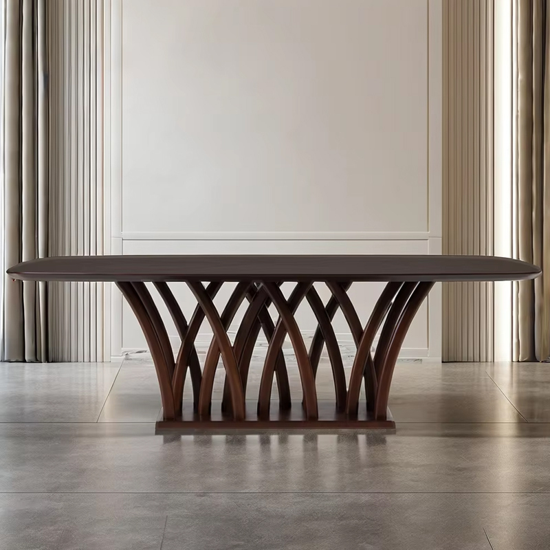 Elegant Solid Wood American Dining Table for Classic Homes,EKAR FURNITURE CO.,LTD,Elegant Solid Wood American Dining Table for Classic Homes,foshan furniture factory,custom Furniture factory,china furniture factory