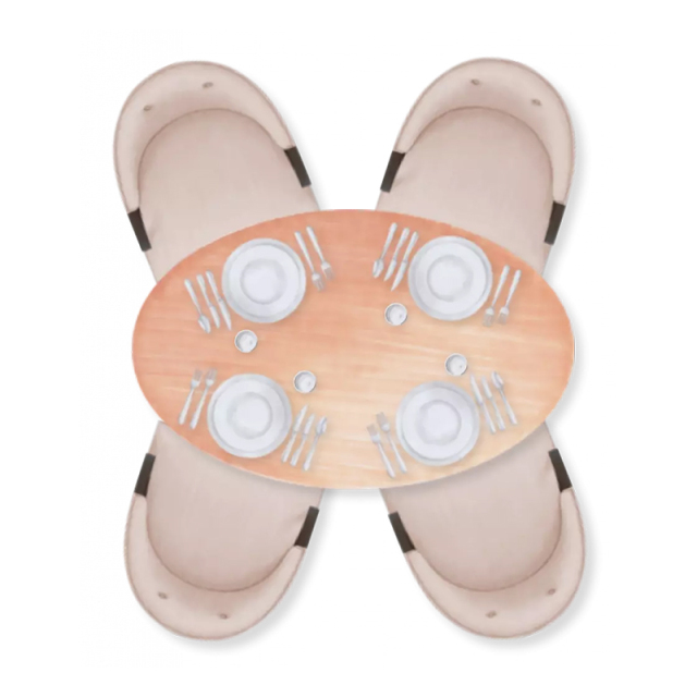 ,MY SHOP,Round Solid Wood Dining Table with Metal Legs for Modern Homes,foshan furniture factory,custom Furniture factory,china furniture factory