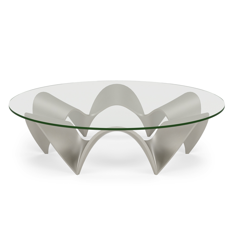 Luxurious Glass Top Round Coffee Table with Modern Elegance,EKAR FURNITURE CO.,LTD,Luxurious Glass Top Round Coffee Table with Modern Elegance,foshan furniture factory,custom Furniture factory,china furniture factory