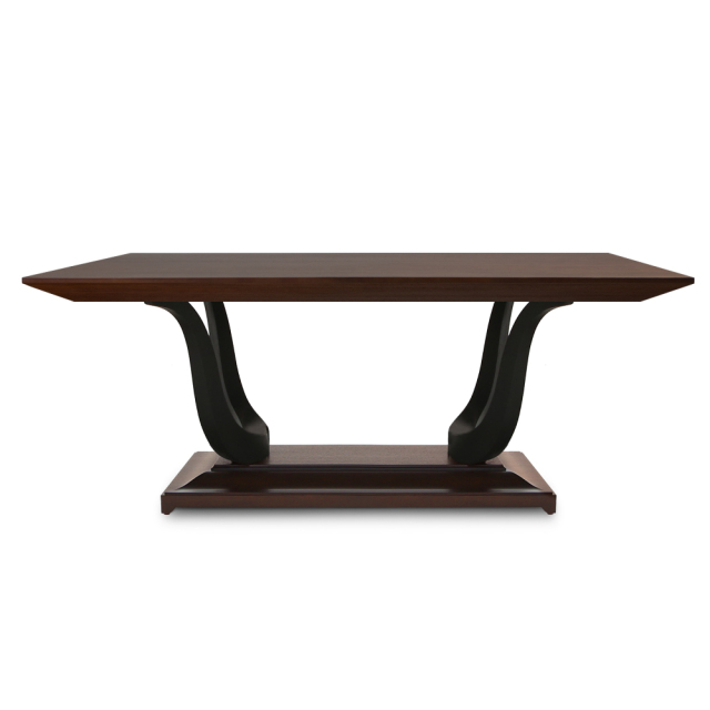 ,MY SHOP,Charming Rectangular Solid Wood Dining Table for Sophisticated Homes,foshan furniture factory,custom Furniture factory,china furniture factory