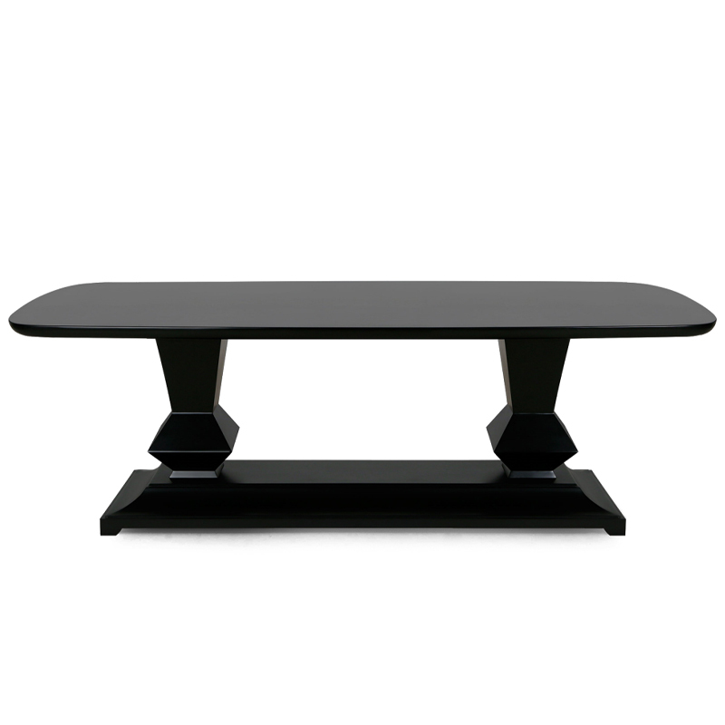 High gloss lacquered solid wood dining table for an elegant dining room,EKAR FURNITURE CO.,LTD,High gloss lacquered solid wood dining table for an elegant dining room,foshan furniture factory,custom Furniture factory,china furniture factory