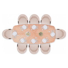 ,MY SHOP,Elegant Solid Wood American Dining Table for Classic Homes,foshan furniture factory,custom Furniture factory,china furniture factory