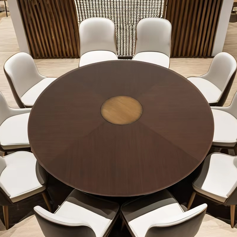 Exquisite Round Solid Wood Dining Table for Classic American Homes,EKAR FURNITURE CO.,LTD,Exquisite Round Solid Wood Dining Table for Classic American Homes,foshan furniture factory,custom Furniture factory,china furniture factory