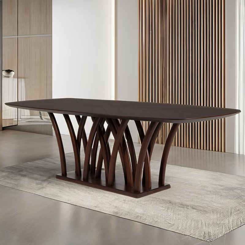 Elegant Solid Wood American Dining Table for Classic Homes,EKAR FURNITURE CO.,LTD,Elegant Solid Wood American Dining Table for Classic Homes,foshan furniture factory,custom Furniture factory,china furniture factory