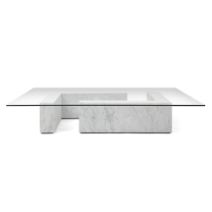 ,MY SHOP,Elegant American Style Rectangular Glass Top Coffee Table,foshan furniture factory,custom Furniture factory,china furniture factory