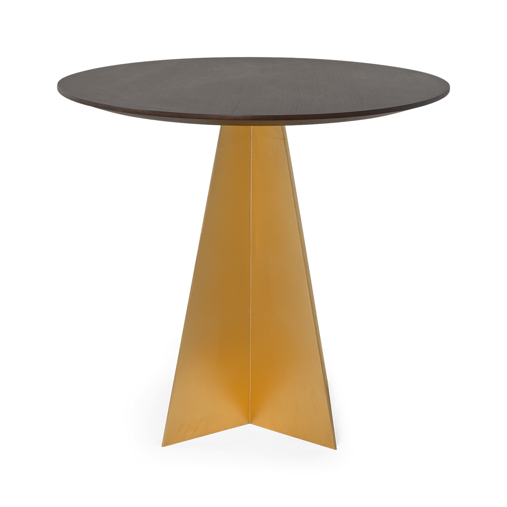 Round Solid Wood Dining Table with Metal Legs for Modern Homes,EKAR FURNITURE CO.,LTD,Round Solid Wood Dining Table with Metal Legs for Modern Homes,foshan furniture factory,custom Furniture factory,china furniture factory