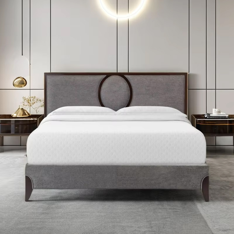 American style bedroom furniture comfortable double bed,EKAR FURNITURE CO.,LTD,American style bedroom furniture comfortable double bed,foshan furniture factory,custom Furniture factory,china furniture factory