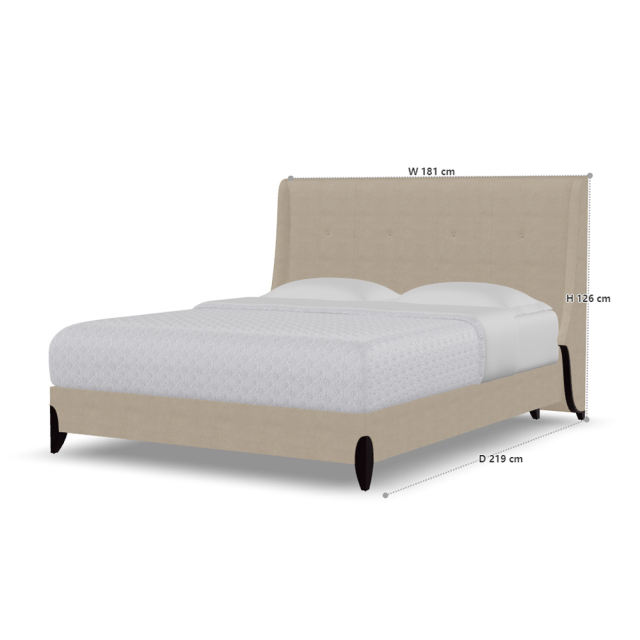 ,MY SHOP,Classic elegance: American upholstered double bed,foshan furniture factory,custom Furniture factory,china furniture factory