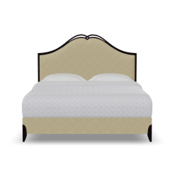 Chic American furniture upholstered double bed with a kink design headboard,EKAR FURNITURE CO.,LTD,Chic American furniture upholstered double bed with a kink design headboard,foshan furniture factory,custom Furniture factory,china furniture factory