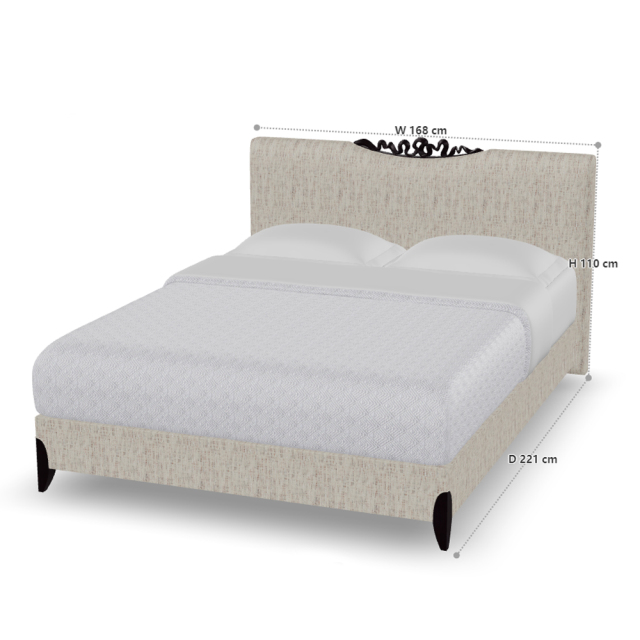 Luxurious American Upholstered Bed with Elegant Fabric Design,EKAR FURNITURE CO.,LTD,Luxurious American Upholstered Bed with Elegant Fabric Design,foshan furniture factory,custom Furniture factory,china furniture factory