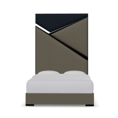 Modern American style solid wood bed with unique creative design,EKAR FURNITURE CO.,LTD,Modern American style solid wood bed with unique creative design,foshan furniture factory,custom Furniture factory,china furniture factory