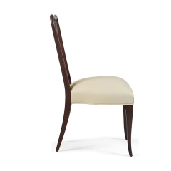 ,MY SHOP,Elegant Upholstered Armless Dining Chair with Solid Wood Frame,foshan furniture factory,custom Furniture factory,china furniture factory