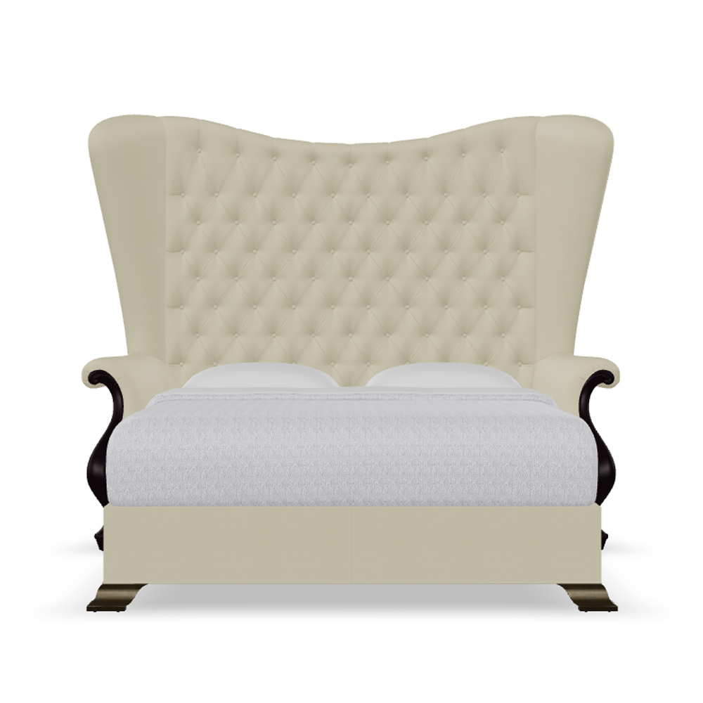 Elegant Plaid Embroidered Solid Wood Bed for Luxurious Bedrooms,EKAR FURNITURE CO.,LTD,Elegant Plaid Embroidered Solid Wood Bed for Luxurious Bedrooms,foshan furniture factory,custom Furniture factory,china furniture factory