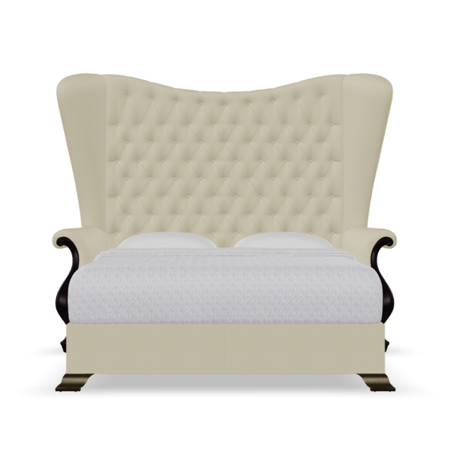 Elegant Plaid Embroidered Solid Wood Bed for Luxurious Bedrooms,EKAR FURNITURE CO.,LTD,Elegant Plaid Embroidered Solid Wood Bed for Luxurious Bedrooms,foshan furniture factory,custom Furniture factory,china furniture factory