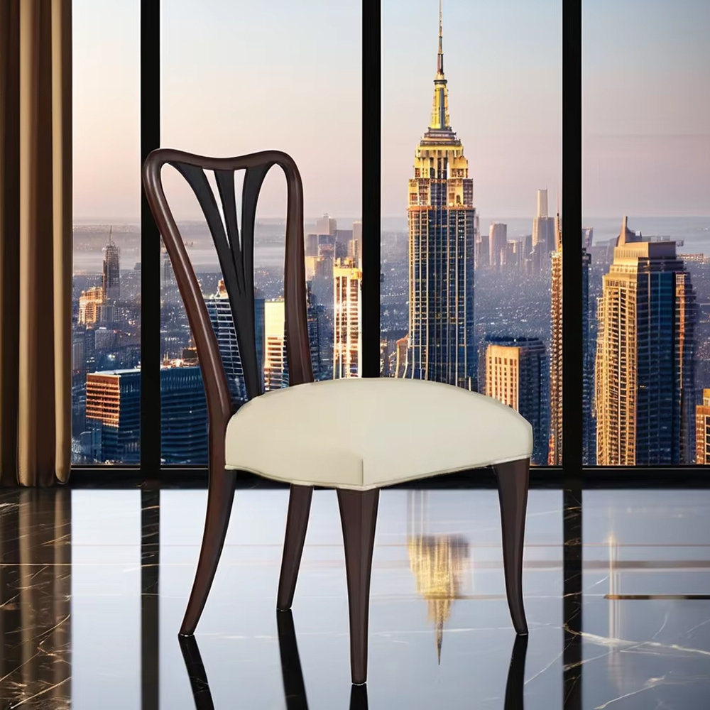Elegant Upholstered Armless Dining Chair with Solid Wood Frame,EKAR FURNITURE CO.,LTD,Elegant Upholstered Armless Dining Chair with Solid Wood Frame,foshan furniture factory,custom Furniture factory,china furniture factory