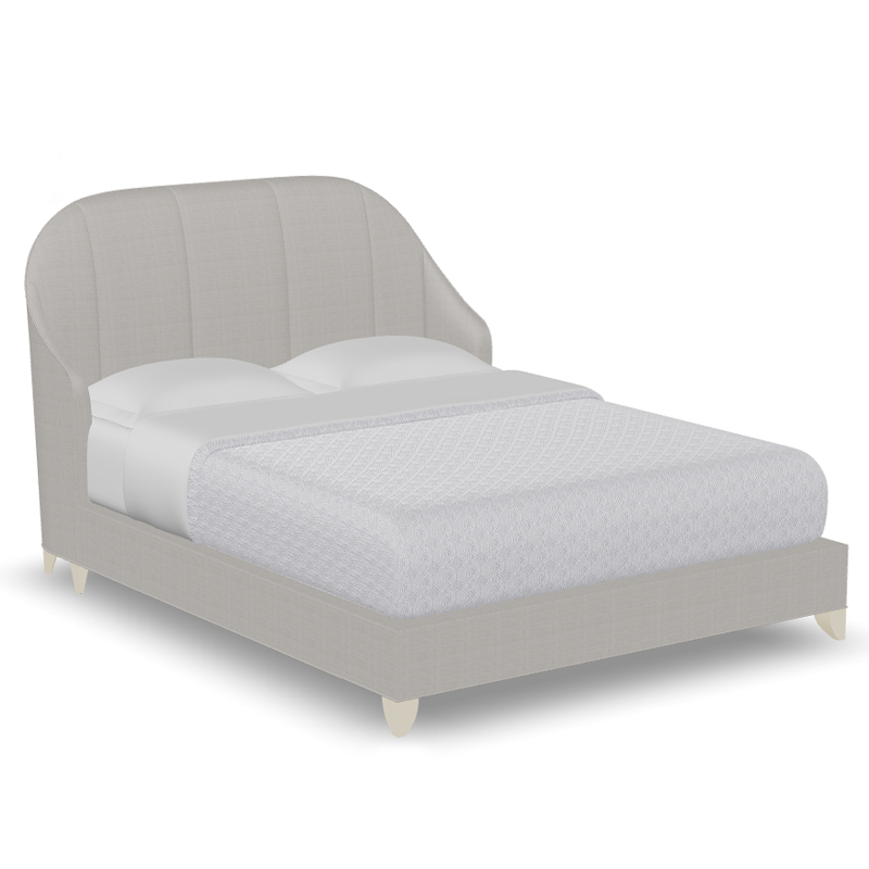 Elegant Semi-Circular Headboard American Bed for Modern Comfort,EKAR FURNITURE CO.,LTD,Elegant Semi-Circular Headboard American Bed for Modern Comfort,foshan furniture factory,custom Furniture factory,china furniture factory