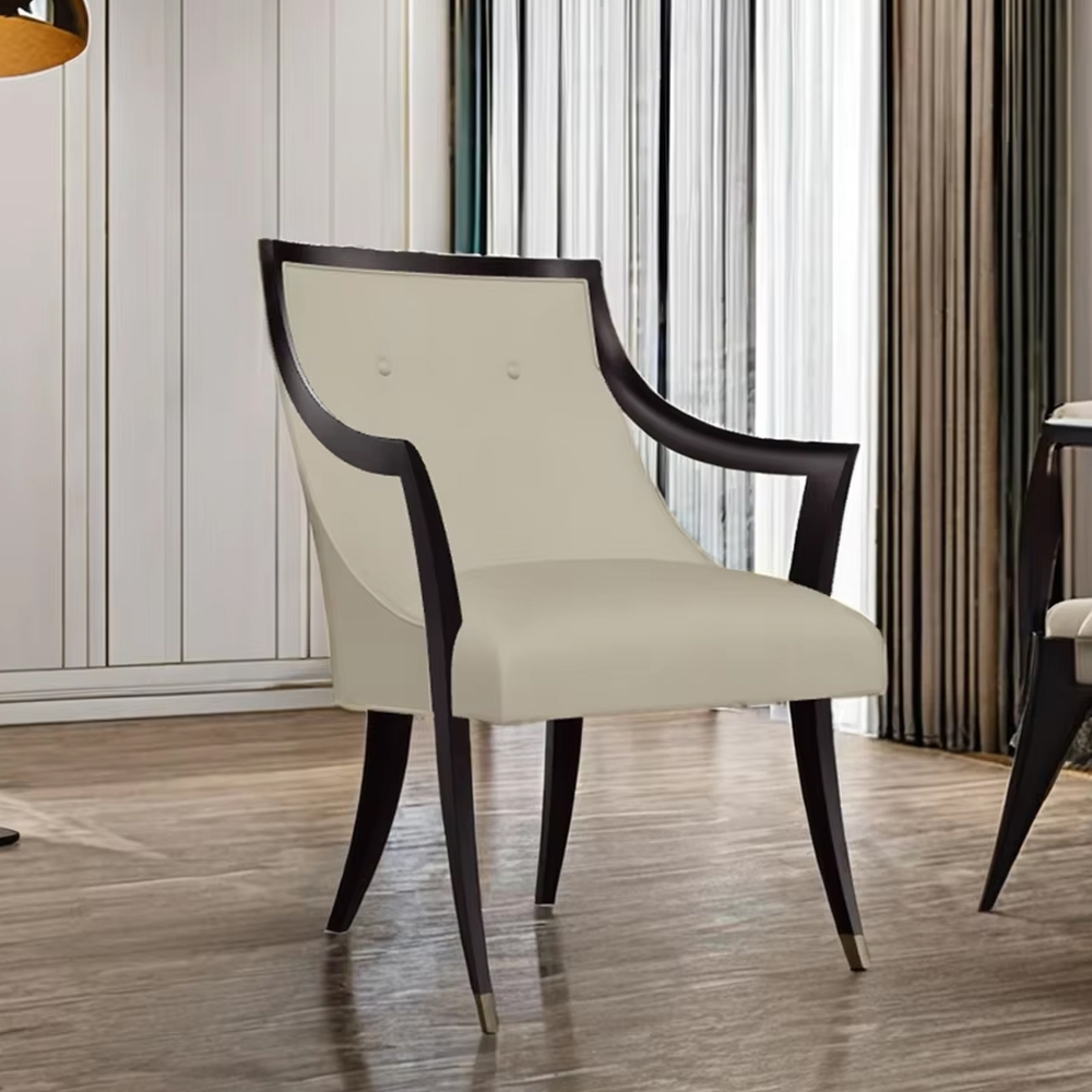 Classic and comfortable solid wood upholstered dining room armrest dining chair,EKAR FURNITURE CO.,LTD,Classic and comfortable solid wood upholstered dining room armrest dining chair,foshan furniture factory,custom Furniture factory,china furniture factory