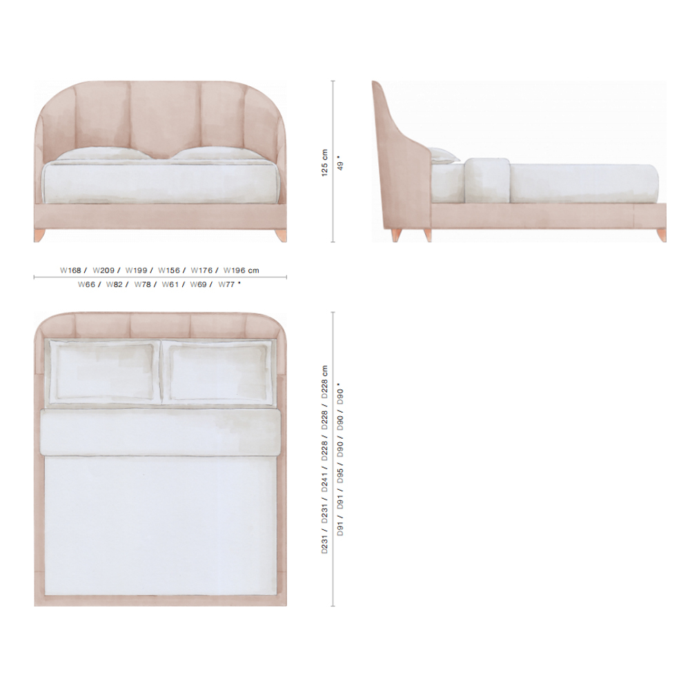 Elegant Semi-Circular Headboard American Bed for Modern Comfort,EKAR FURNITURE CO.,LTD,Elegant Semi-Circular Headboard American Bed for Modern Comfort,foshan furniture factory,custom Furniture factory,china furniture factory