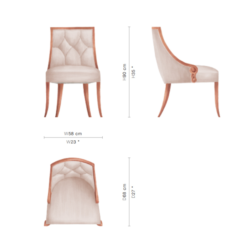 American-Style Solid Wood Upholstered Dining Chair,EKAR FURNITURE CO.,LTD,American-Style Solid Wood Upholstered Dining Chair,foshan furniture factory,custom Furniture factory,china furniture factory