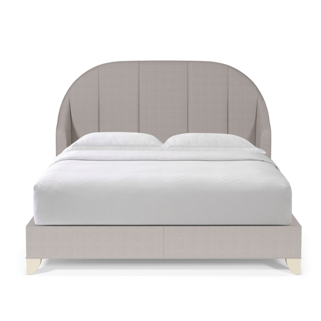Elegant Semi-Circular Headboard American Bed for Modern Comfort,EKAR FURNITURE CO.,LTD,Elegant Semi-Circular Headboard American Bed for Modern Comfort,foshan furniture factory,custom Furniture factory,china furniture factory