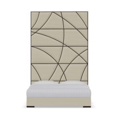 ,MY SHOP,Embroidery pattern bedroom high back bed,foshan furniture factory,custom Furniture factory,china furniture factory