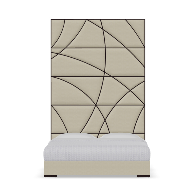 ,MY SHOP,Embroidery pattern bedroom high back bed,foshan furniture factory,custom Furniture factory,china furniture factory