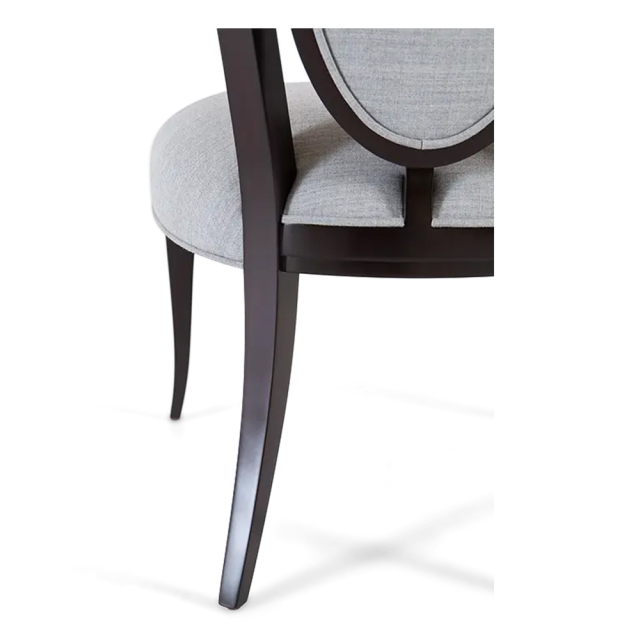 ,MY SHOP,Elegant Armless Dining Chair with Solid Wood Legs,foshan furniture factory,custom Furniture factory,china furniture factory