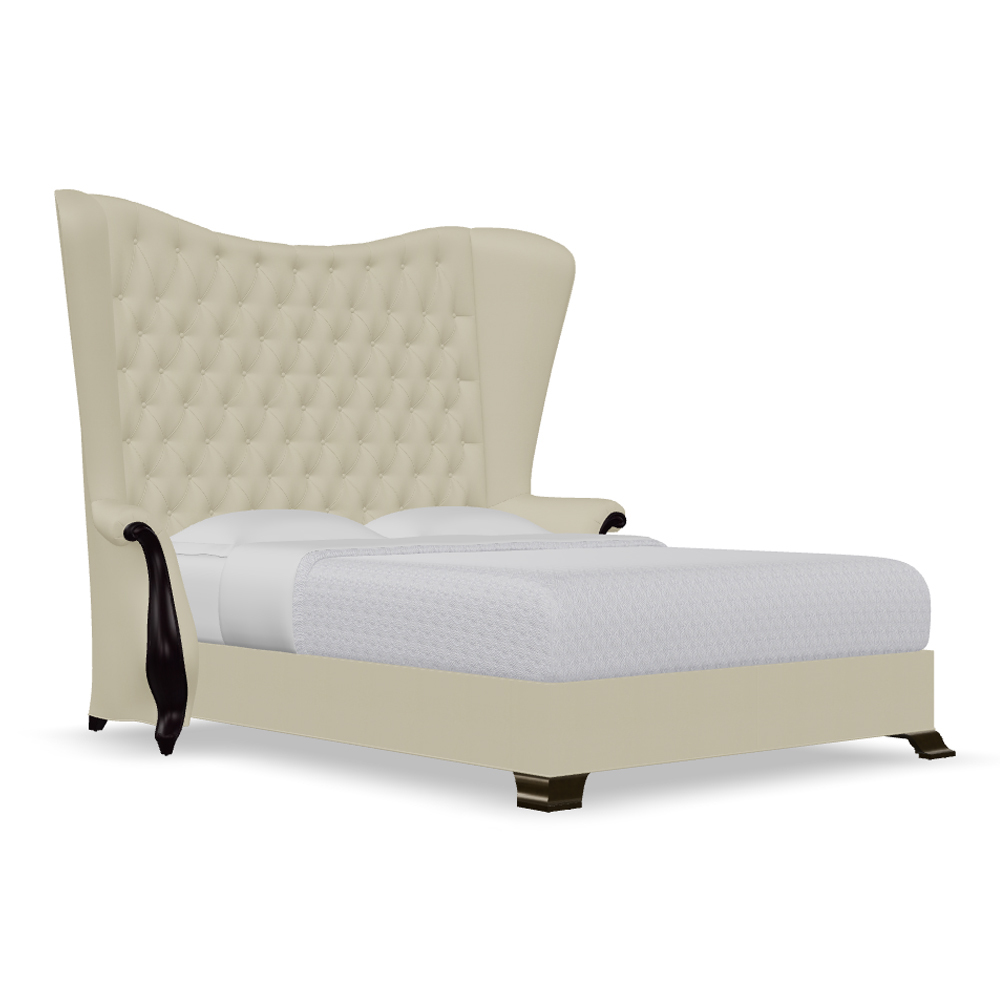 Elegant Plaid Embroidered Solid Wood Bed for Luxurious Bedrooms,EKAR FURNITURE CO.,LTD,Elegant Plaid Embroidered Solid Wood Bed for Luxurious Bedrooms,foshan furniture factory,custom Furniture factory,china furniture factory