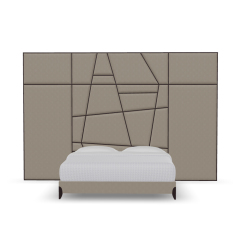 ,MY SHOP,Luxurious King-Size Upholstered Bed with Solid Wood Frame,foshan furniture factory,custom Furniture factory,china furniture factory