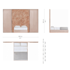 Luxurious American Style King-Sized Upholstered Panel Bed,EKAR FURNITURE CO.,LTD,Luxurious American-Style King-Sized Upholstered Panel Bed,foshan furniture factory,custom Furniture factory,china furniture factory