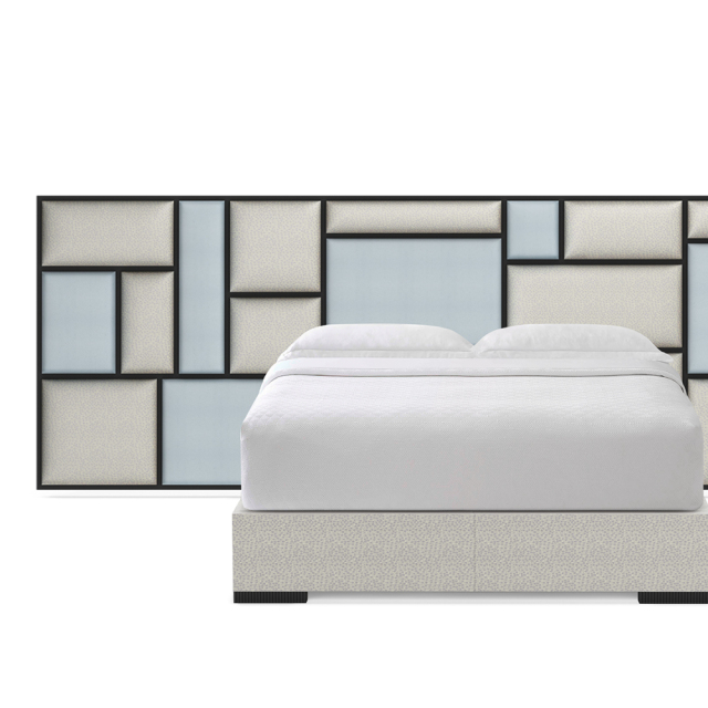 ,MY SHOP,Contemporary American-Style Bed with Quilted Panel Design,foshan furniture factory,custom Furniture factory,china furniture factory