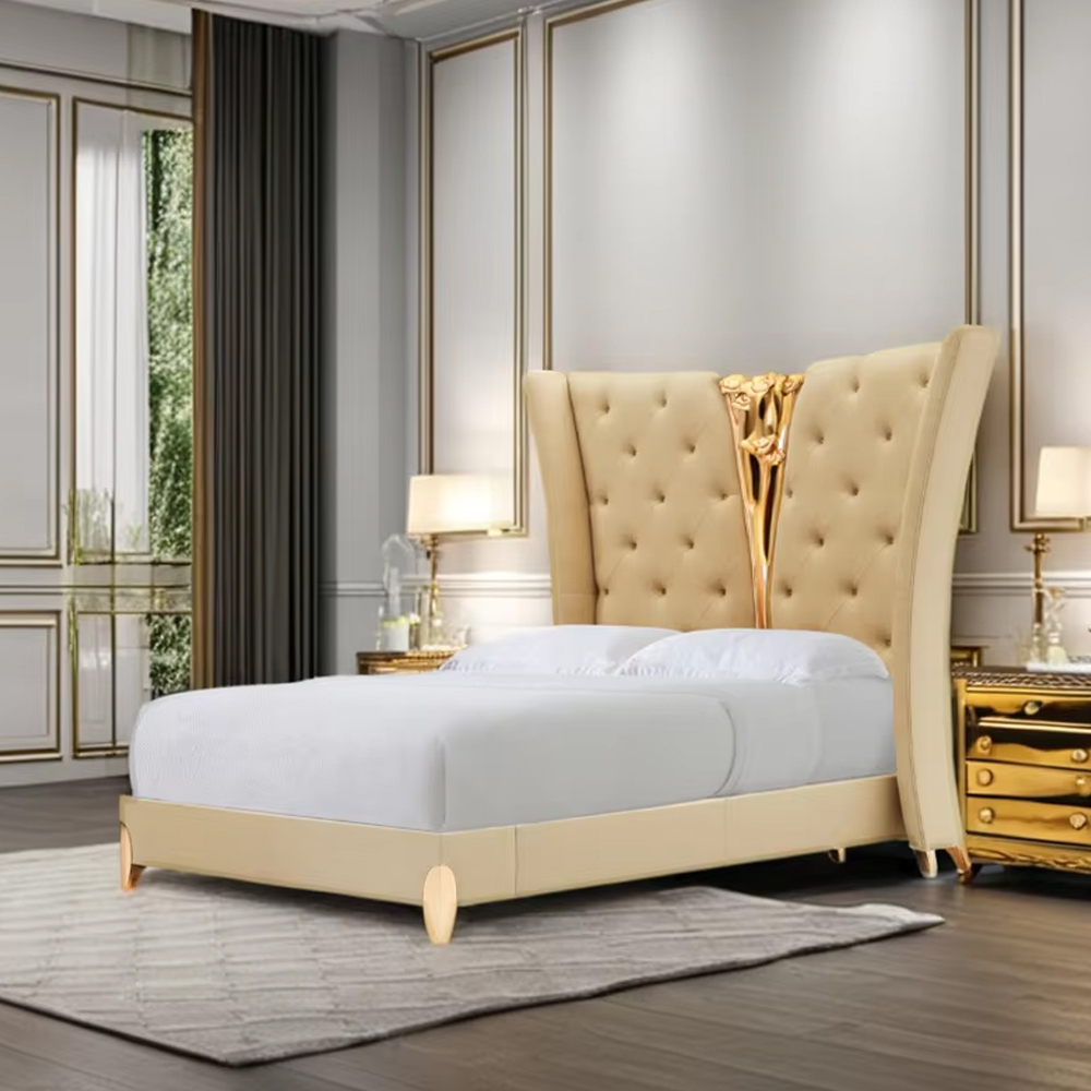 American style bedroom furniture solid wood bed,EKAR FURNITURE CO.,LTD,American style bedroom furniture solid wood bed,foshan furniture factory,custom Furniture factory,china furniture factory