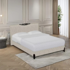 Luxurious American Upholstered Bed with Elegant Fabric Design,EKAR FURNITURE CO.,LTD,Luxurious American Upholstered Bed with Elegant Fabric Design,foshan furniture factory,custom Furniture factory,china furniture factory