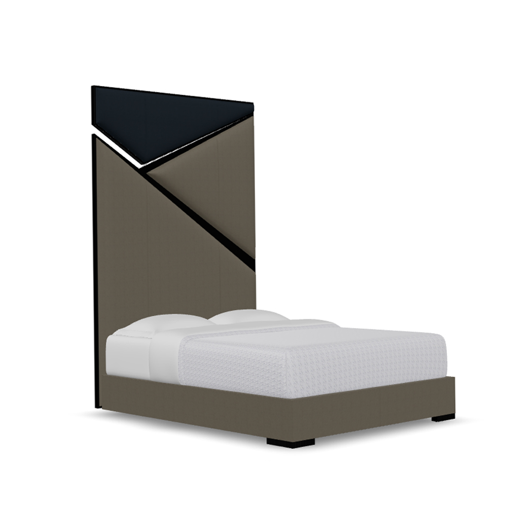 Modern American style solid wood bed with unique creative design,EKAR FURNITURE CO.,LTD,Modern American style solid wood bed with unique creative design,foshan furniture factory,custom Furniture factory,china furniture factory