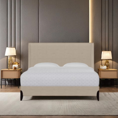 ,MY SHOP,Classic elegance: American upholstered double bed,foshan furniture factory,custom Furniture factory,china furniture factory