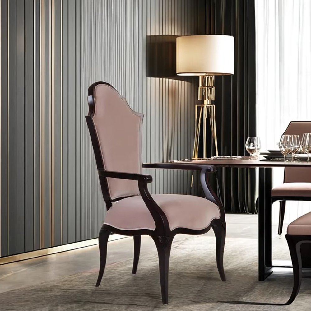 Timeless Elegance: Solid Wood Dining Armchair with Comfort in Mind,EKAR FURNITURE CO.,LTD,Timeless Elegance: Solid Wood Dining Armchair with Comfort in Mind,foshan furniture factory,custom Furniture factory,china furniture factory
