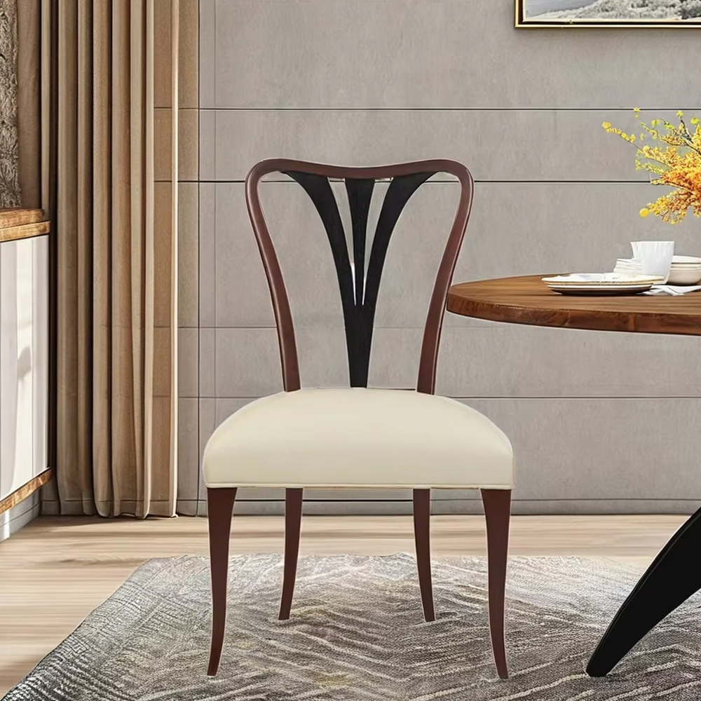 Elegant Upholstered Armless Dining Chair with Solid Wood Frame,EKAR FURNITURE CO.,LTD,Elegant Upholstered Armless Dining Chair with Solid Wood Frame,foshan furniture factory,custom Furniture factory,china furniture factory