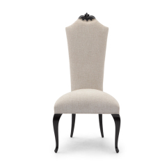 ,MY SHOP,Sophisticated American High-Back Armless Upholstered Dining Chair,foshan furniture factory,custom Furniture factory,china furniture factory