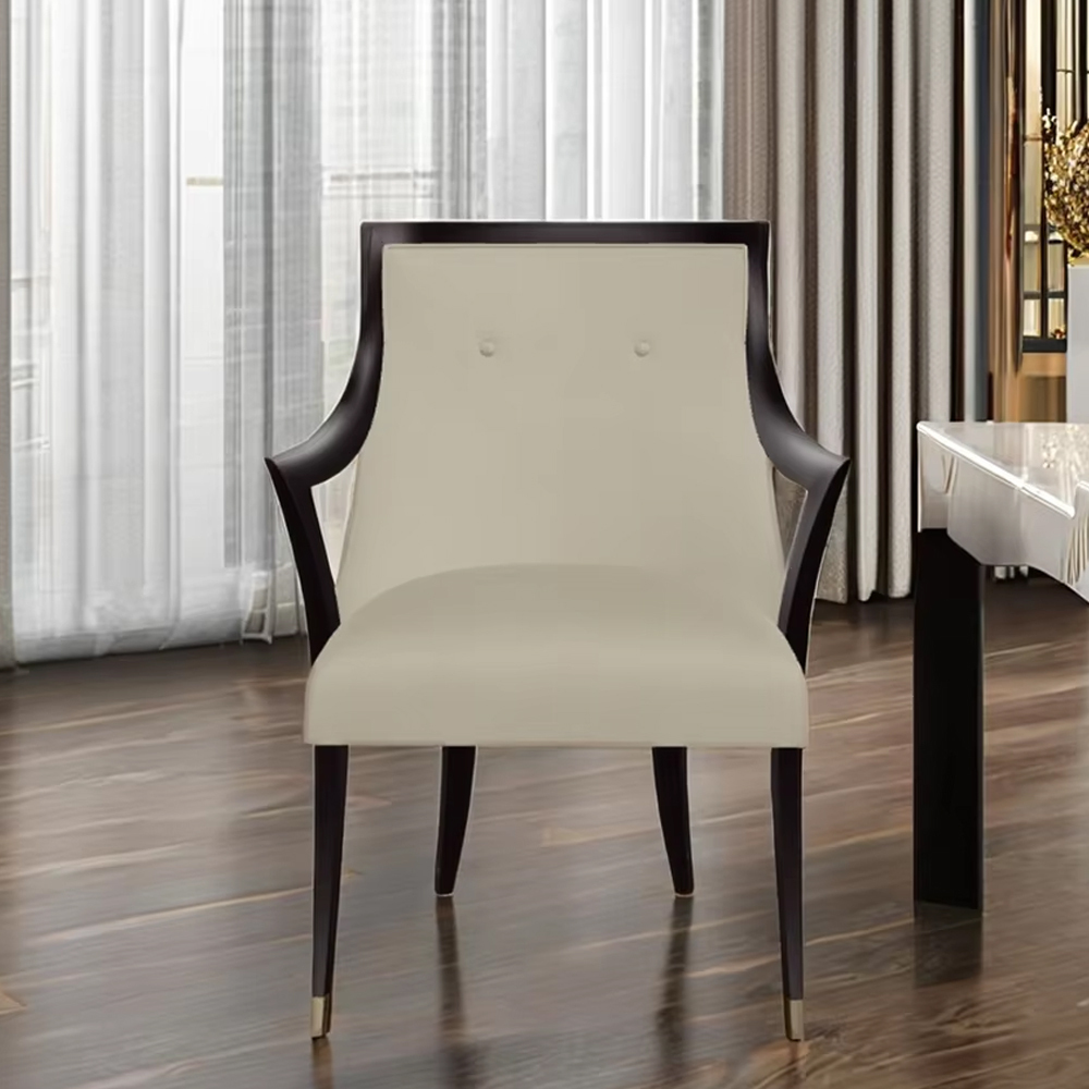 Classic and comfortable solid wood upholstered dining room armrest dining chair,EKAR FURNITURE CO.,LTD,Classic and comfortable solid wood upholstered dining room armrest dining chair,foshan furniture factory,custom Furniture factory,china furniture factory
