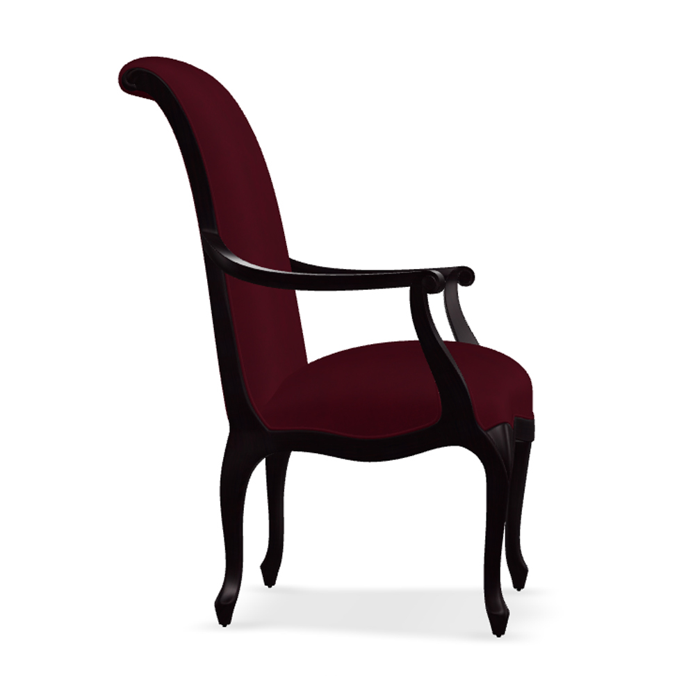 Plush Comfort: Velvet Upholstered Solid Wood Armchair for Dining,EKAR FURNITURE CO.,LTD,Plush Comfort: Velvet Upholstered Solid Wood Armchair for Dining,foshan furniture factory,custom Furniture factory,china furniture factory