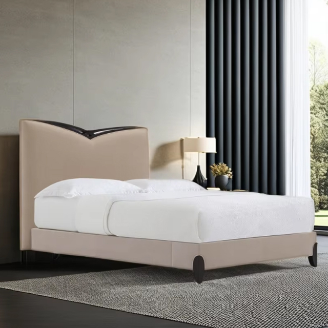 Classic American Double Bed with Tufted Upholstered Headboard,EKAR FURNITURE CO.,LTD,Classic American Double Bed with Tufted Upholstered Headboard,foshan furniture factory,custom Furniture factory,china furniture factory