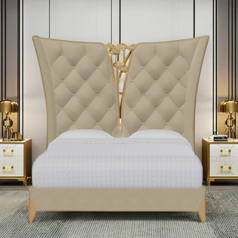 American style bedroom furniture solid wood bed,EKAR FURNITURE CO.,LTD,American style bedroom furniture solid wood bed,foshan furniture factory,custom Furniture factory,china furniture factory