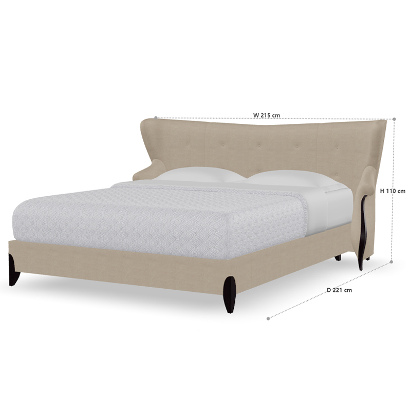 Elegant American-Style Bed with Plush Upholstery and Carved Detailing,EKAR FURNITURE CO.,LTD,Elegant American-Style Bed with Plush Upholstery and Carved Detailing,foshan furniture factory,custom Furniture factory,china furniture factory