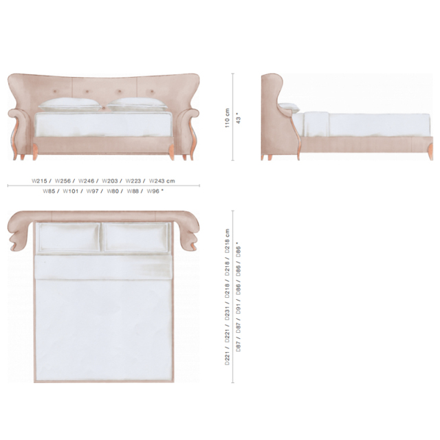 Elegant American-Style Bed with Plush Upholstery and Carved Detailing,EKAR FURNITURE CO.,LTD,Elegant American-Style Bed with Plush Upholstery and Carved Detailing,foshan furniture factory,custom Furniture factory,china furniture factory