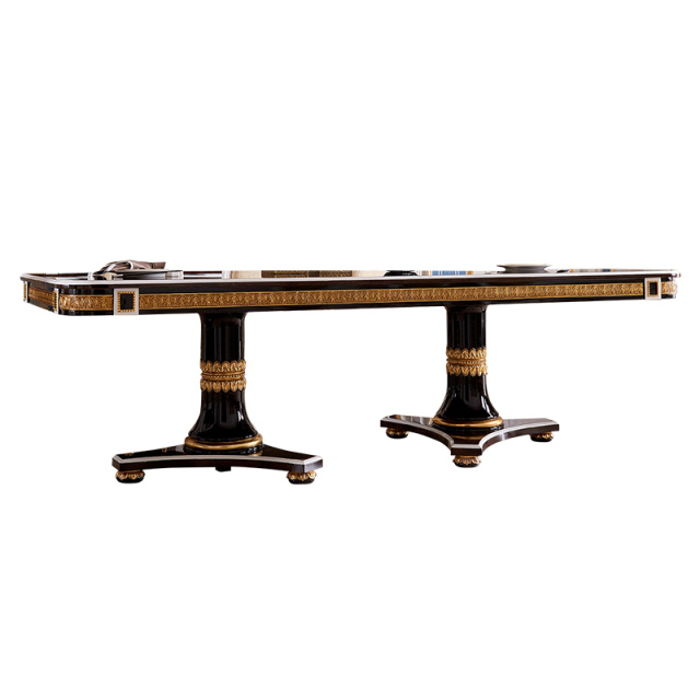Classic Solid Wood Dining Table – Elegance Meets Function for Dining Rooms,EKAR FURNITURE CO.,LTD,Classic Solid Wood Dining Table – Elegance Meets Function for Dining Rooms,foshan furniture factory,custom Furniture factory,china furniture factory