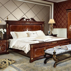 ,MY SHOP,Classic Solid Wood Bed – Timeless Elegance for a Luxurious Bedroom,foshan furniture factory,custom Furniture factory,china furniture factory